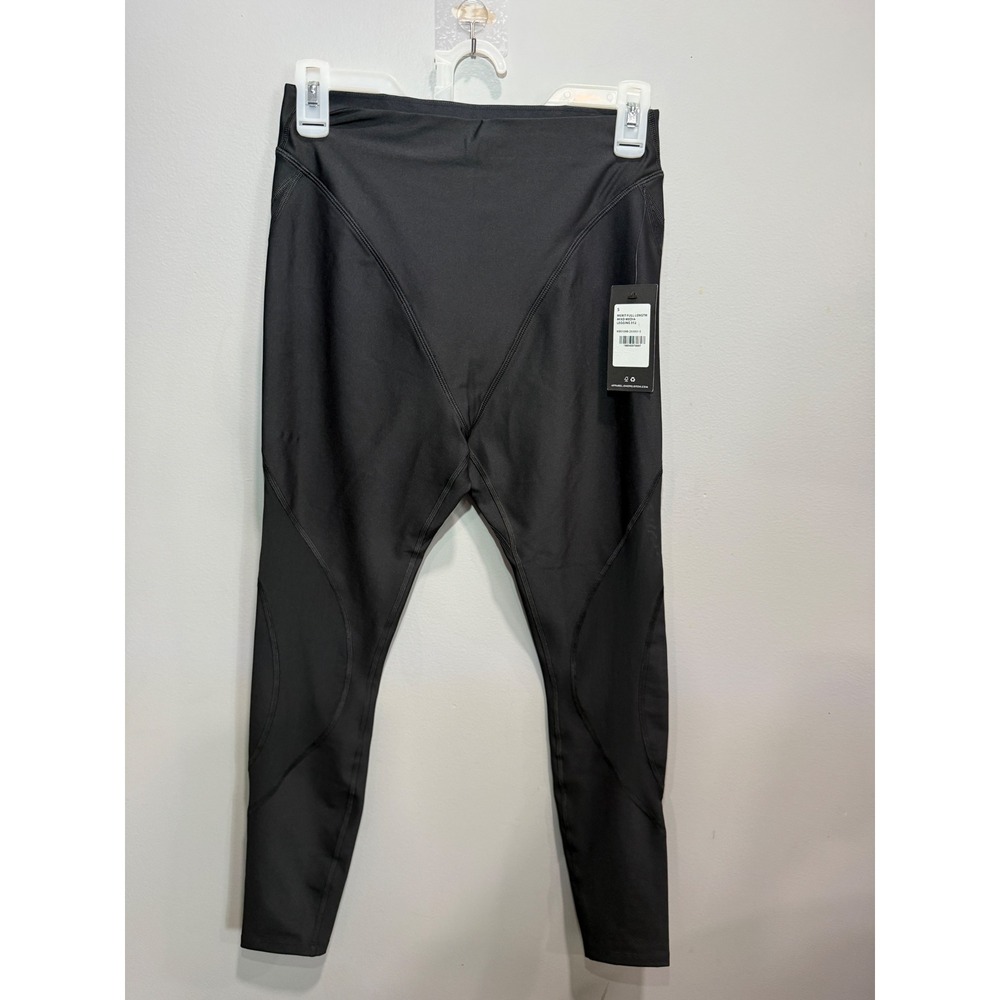 Peloton Merit Full Length‎ Mixed Media Legging 312 Black Mesh WB01098 Womens